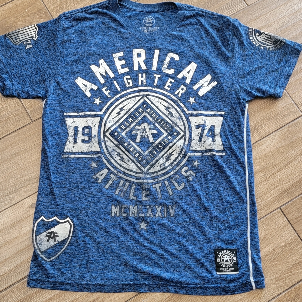 Mens American fighter t